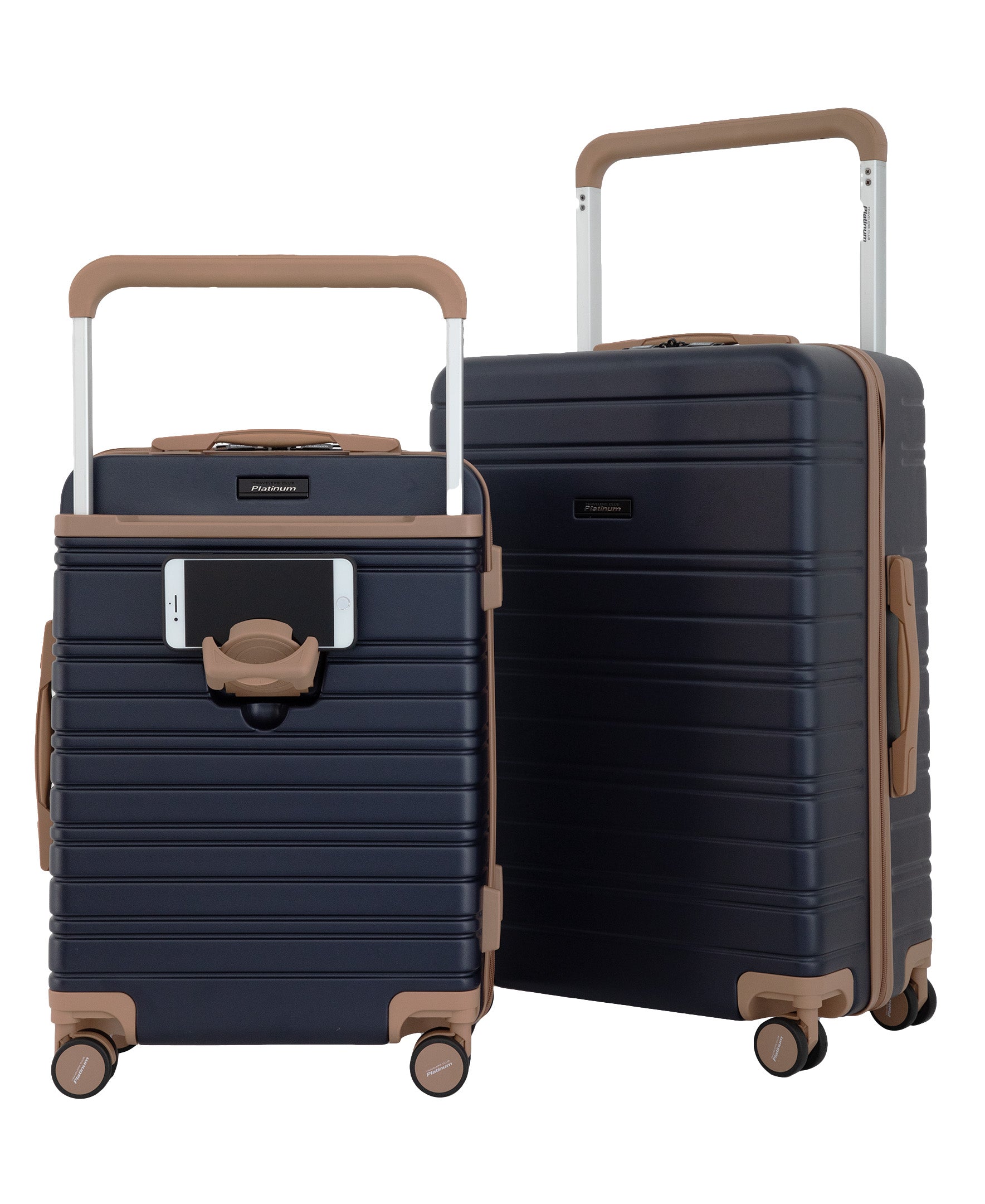 Travelers Club Navigate Luggage Set, 2 Piece Set (26&quot;/20&quot;) or 20&quot; Carry-On