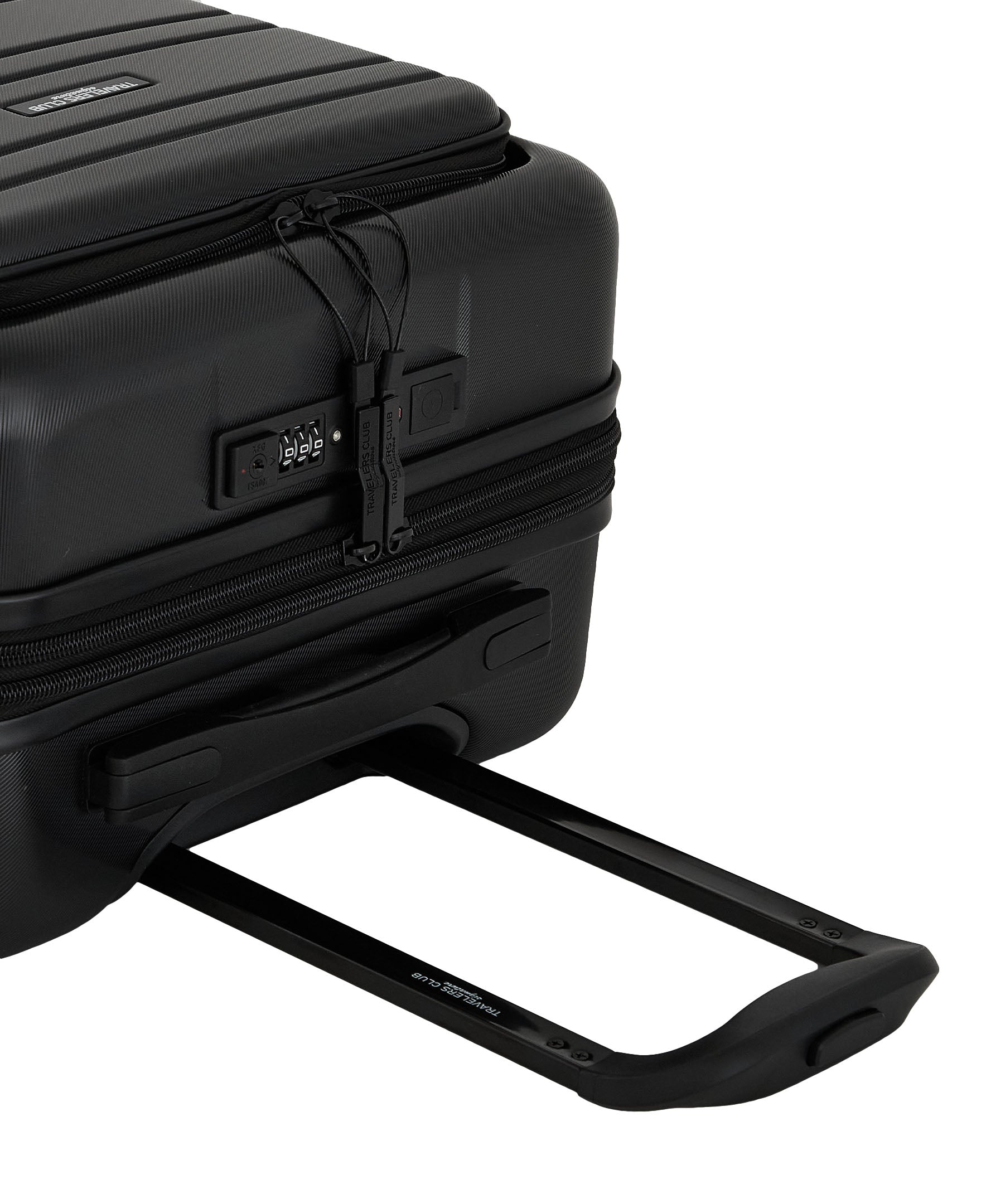 Travelers Club Discovery 2 Piece Expandable Rolling Carry-On Luggage Set