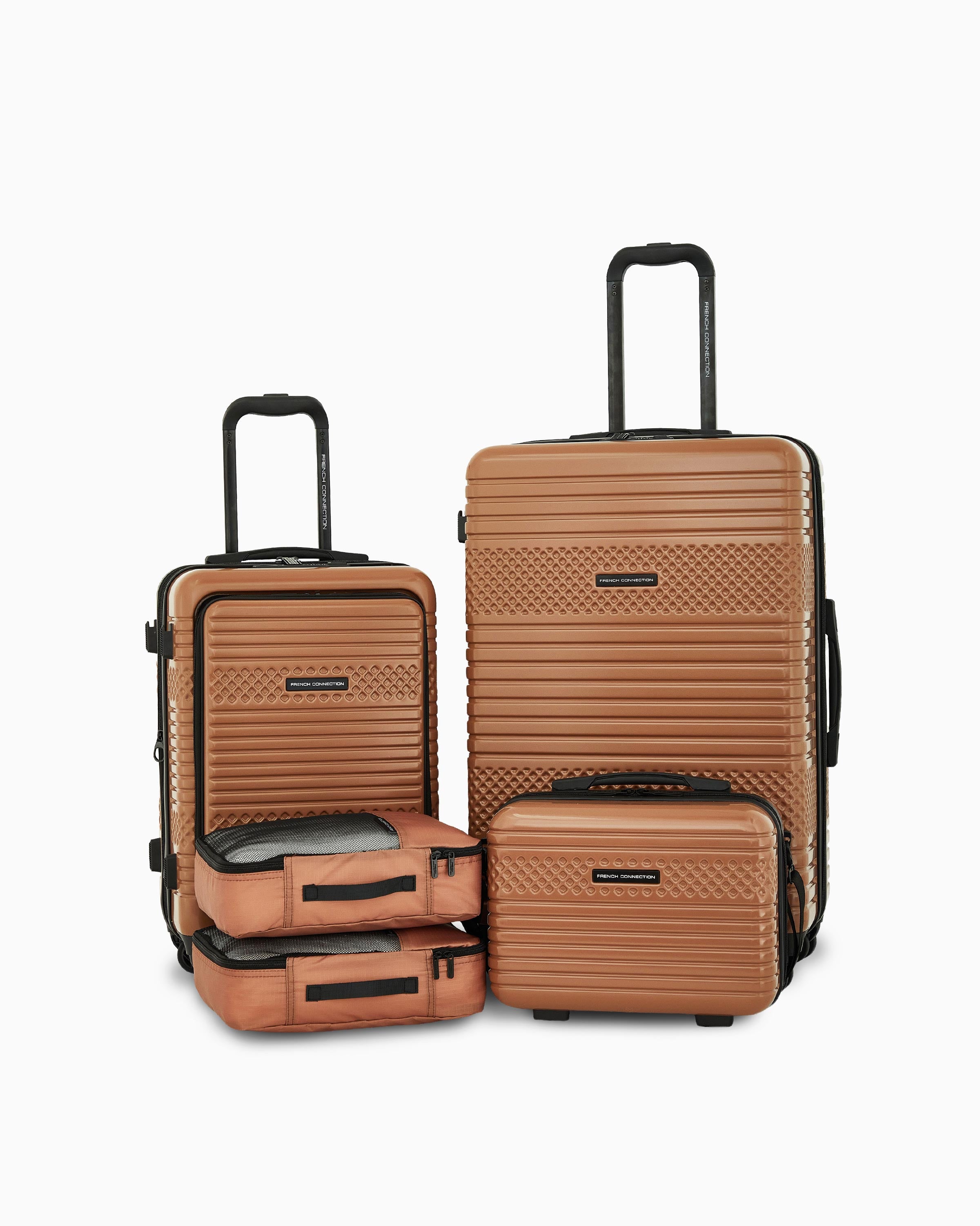 French Connection Mersai 5-Piece Luggage Travel Set – Travelers