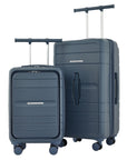 French Connection St. Martin Wing-On™ 2-Piece Trunk Luggage Set