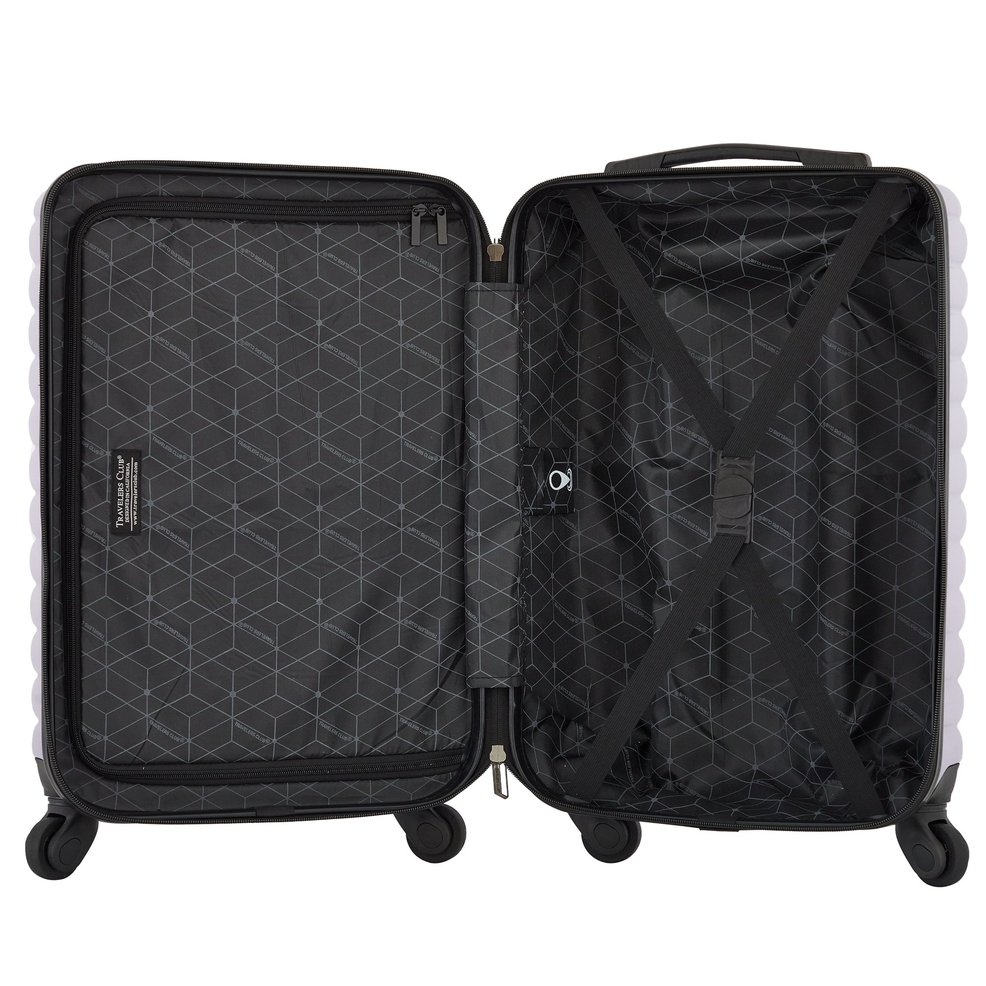 Travelers Club 22-Inch Gilroy Rolling Hardside Carry-On Luggage