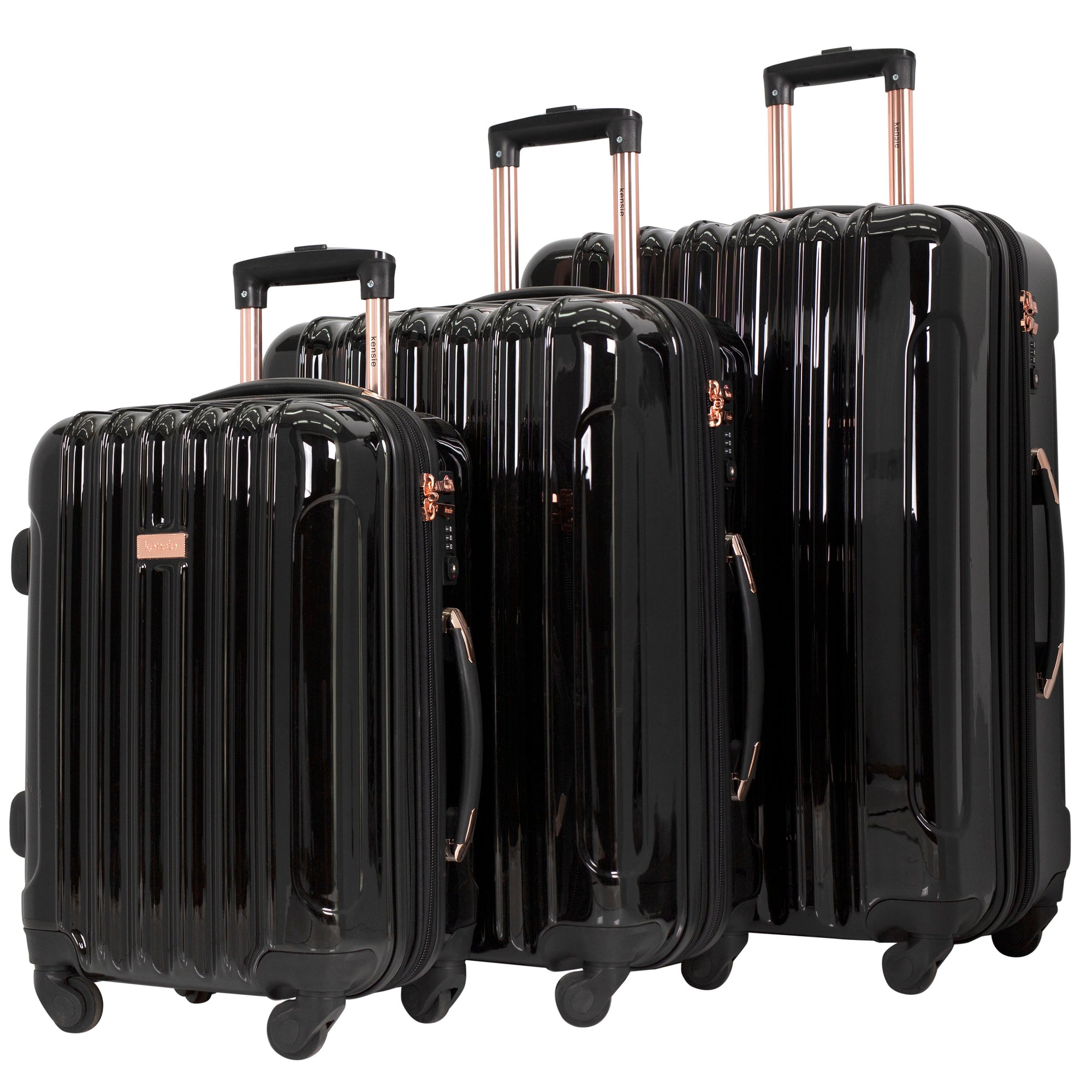 kensie Women&#39;s Alma Luggage, 3 Piece Set (28&quot;/24&quot;/20&quot;) or 20&quot; Carry-On