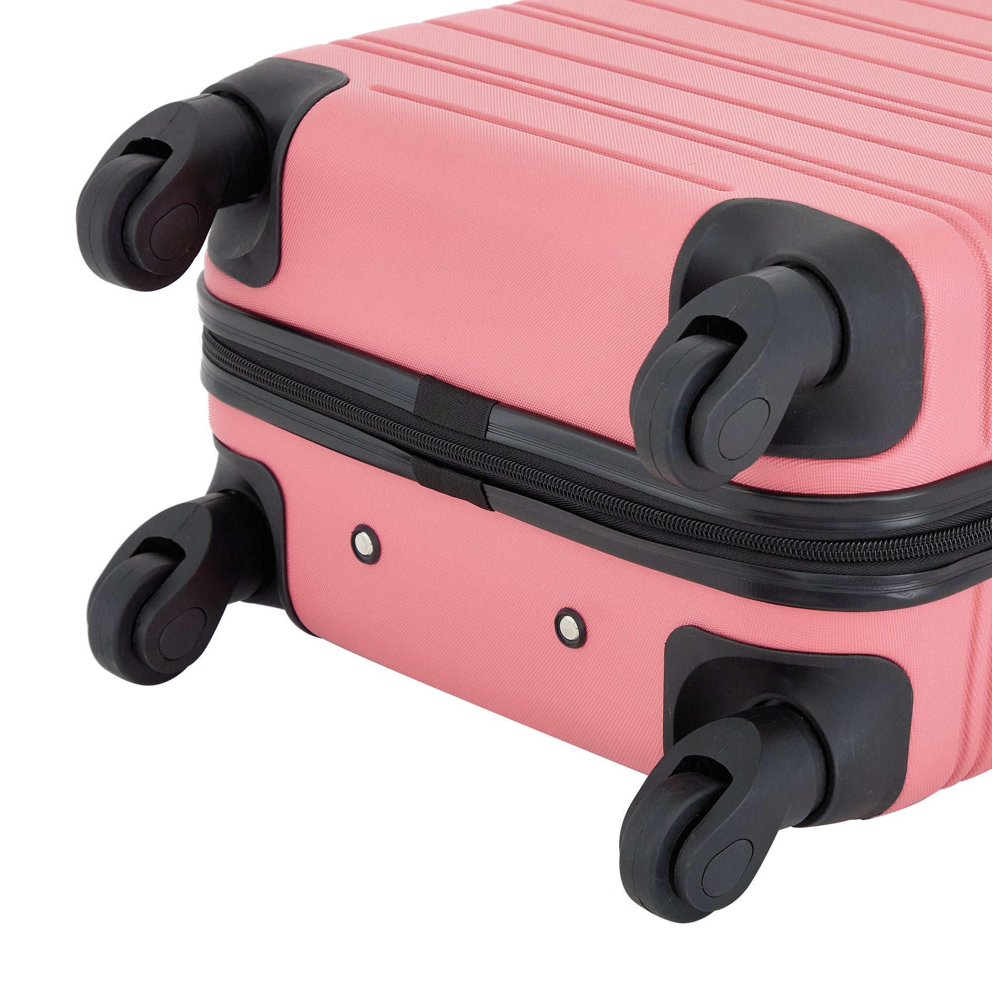 kensie 22&quot; Peonies Hardside Carry-On Luggage with ID Tag