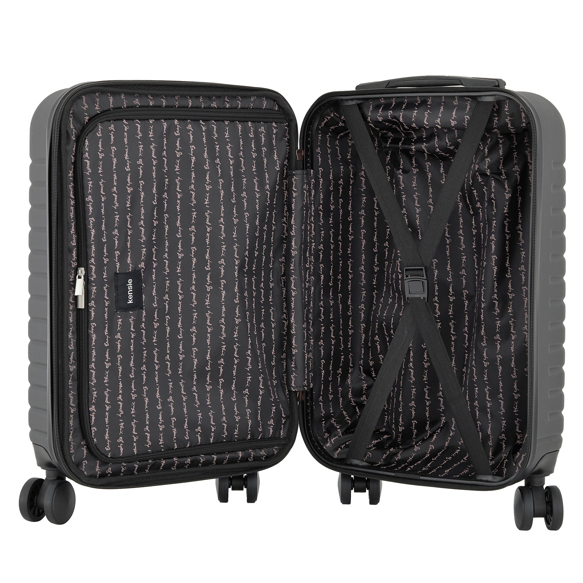 kensie Graceful 22-inch Hardside Carry-On