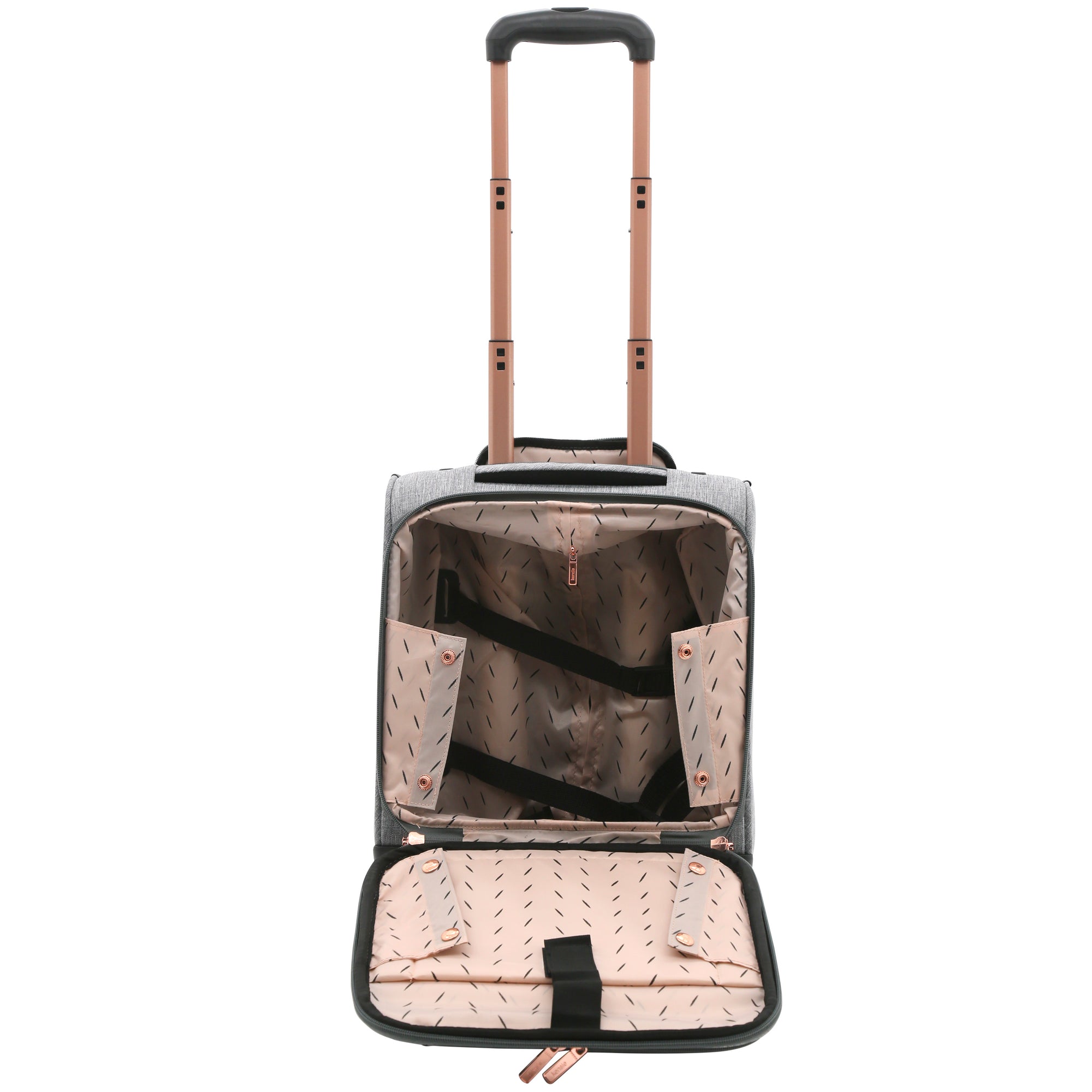 kensie Hudson Softside Spinner Luggage, 3-Piece Set (28&quot;/20&quot;/16&quot;)