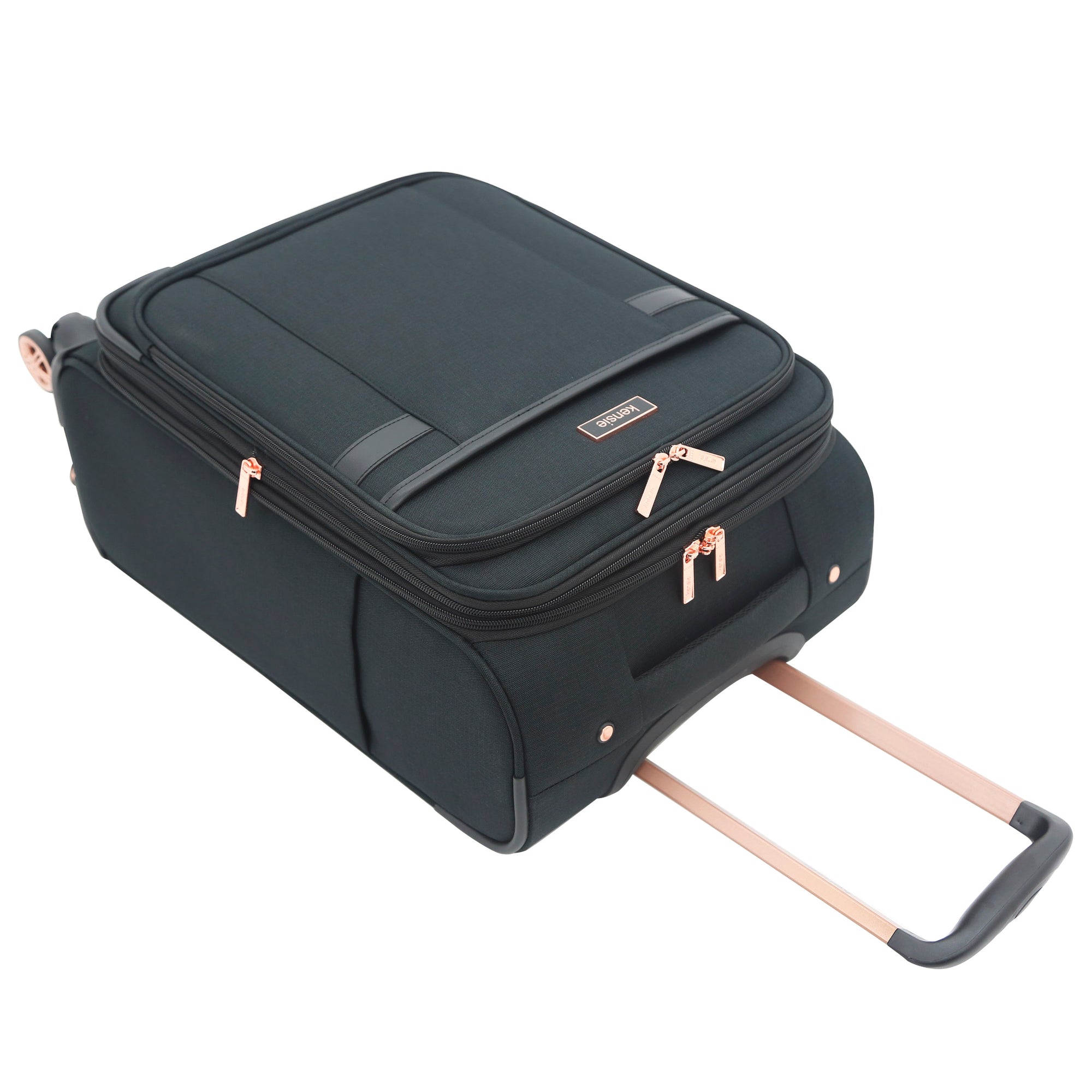 kensie Hudson Softside Spinner Luggage, 3-Piece Set (28&quot;/20&quot;/16&quot;)