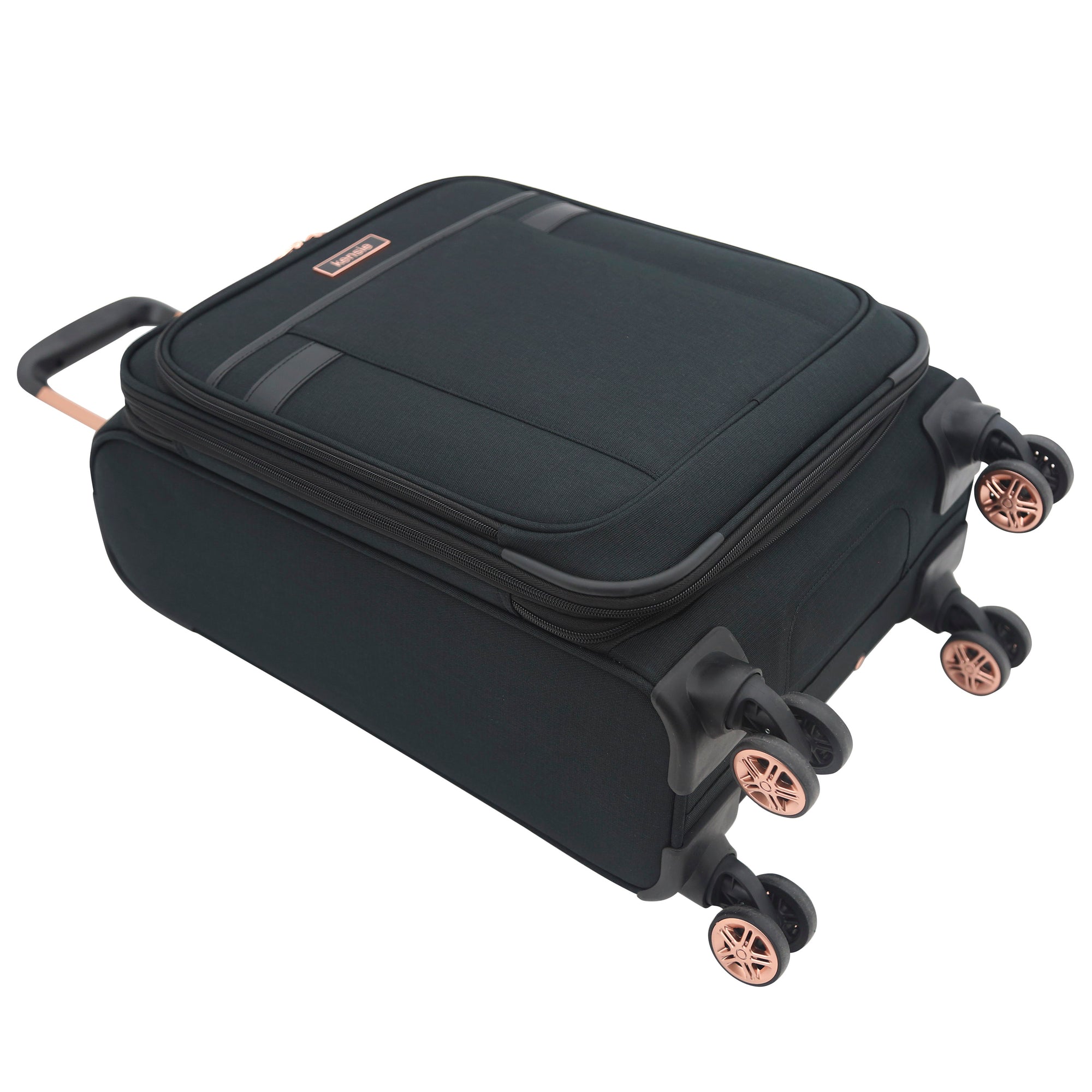 kensie Hudson Softside Spinner Luggage, 3-Piece Set (28&quot;/20&quot;/16&quot;)