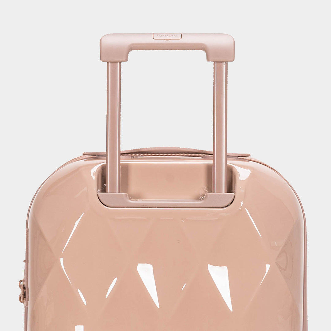 Rose Gold Kensie Bags Luggage Sets Kensie Gemstone Luggage Rose