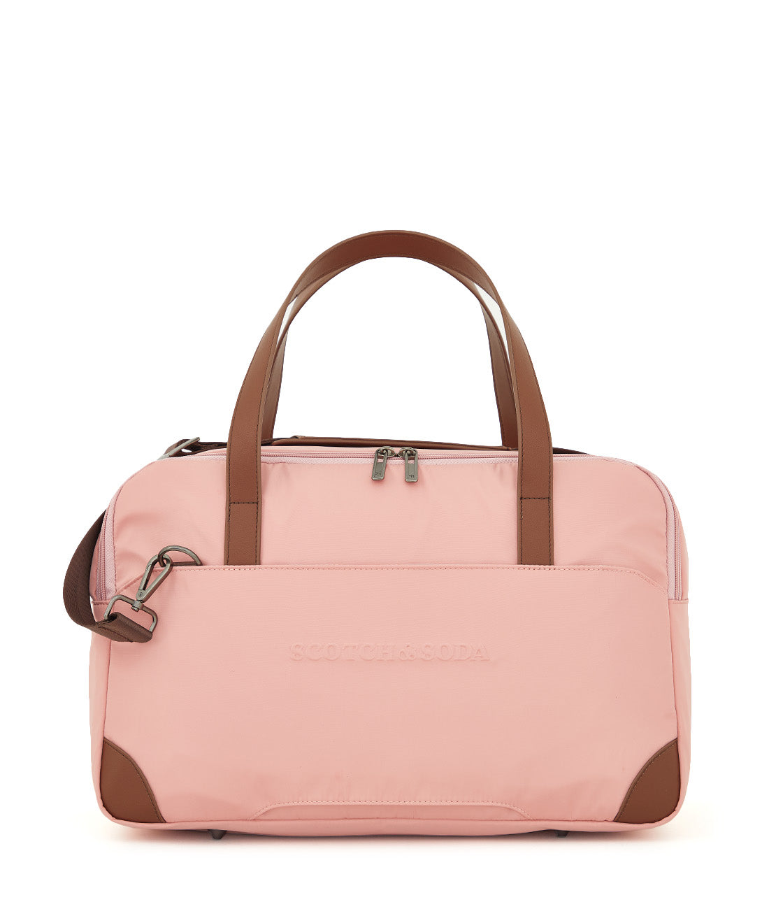 18&quot; weekeender travel duffel in pink back