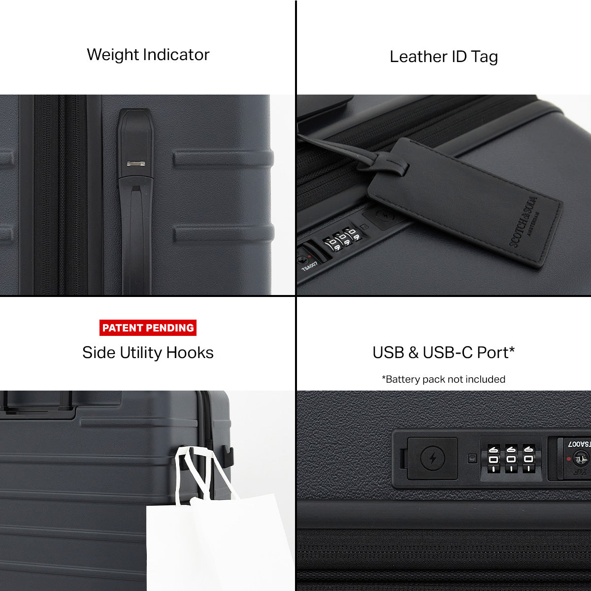 Scotch &amp; Soda Tilburg 24-inch Wing-On™ Hardside Trunk