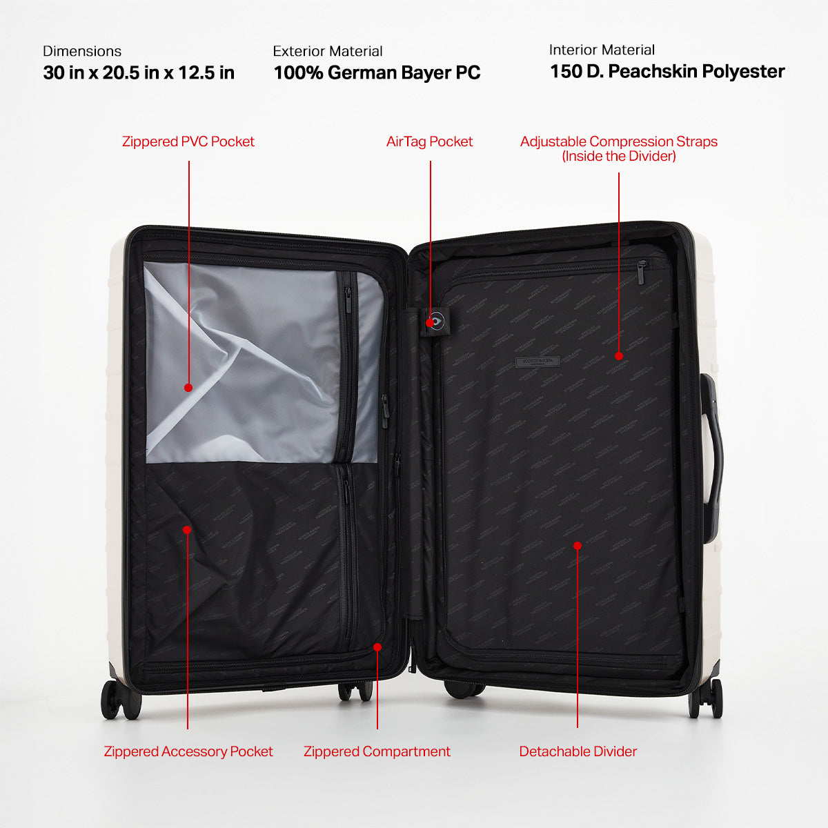 Scotch & Soda Tilburg 30-inch Wing-On™ Hardside Upright
