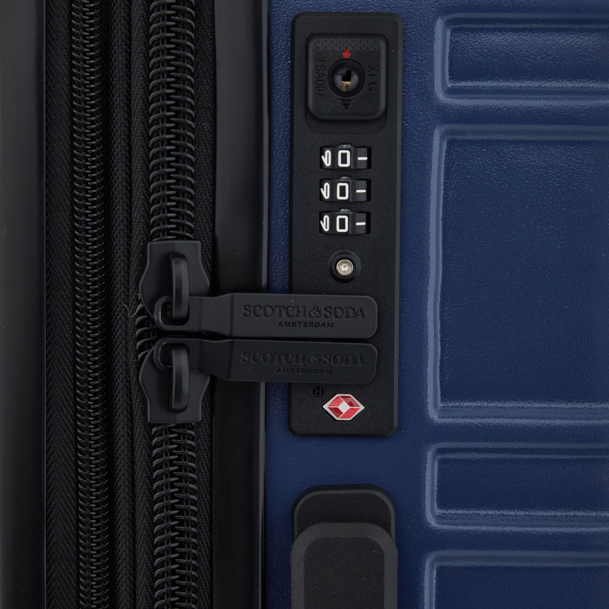 Scotch &amp; Soda 3 Piece Rotterdam Luggage Set