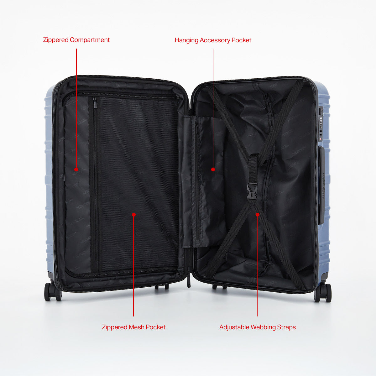 Scotch &amp; Soda Rotterdam 3-Piece Hardside Luggage Set