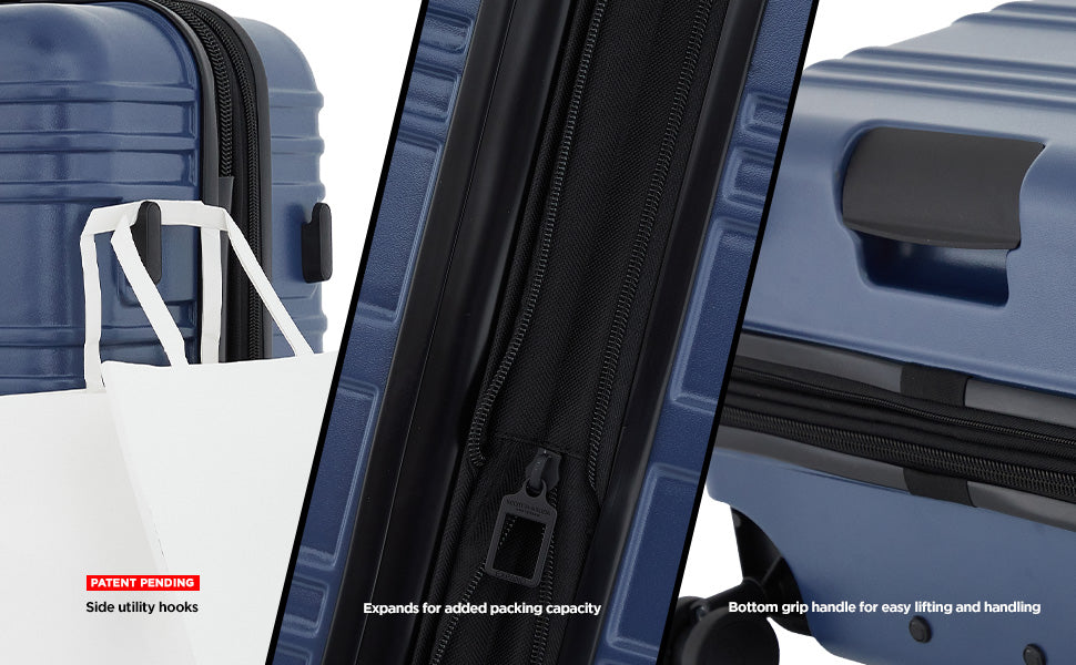 Scotch &amp; Soda 3 Piece Rotterdam Luggage Set