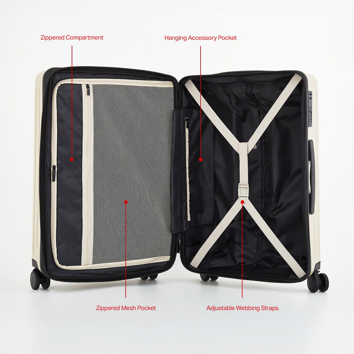Scotch &amp; Soda Eindhoven 3-Piece Wing-On™ Hardside Luggage Set