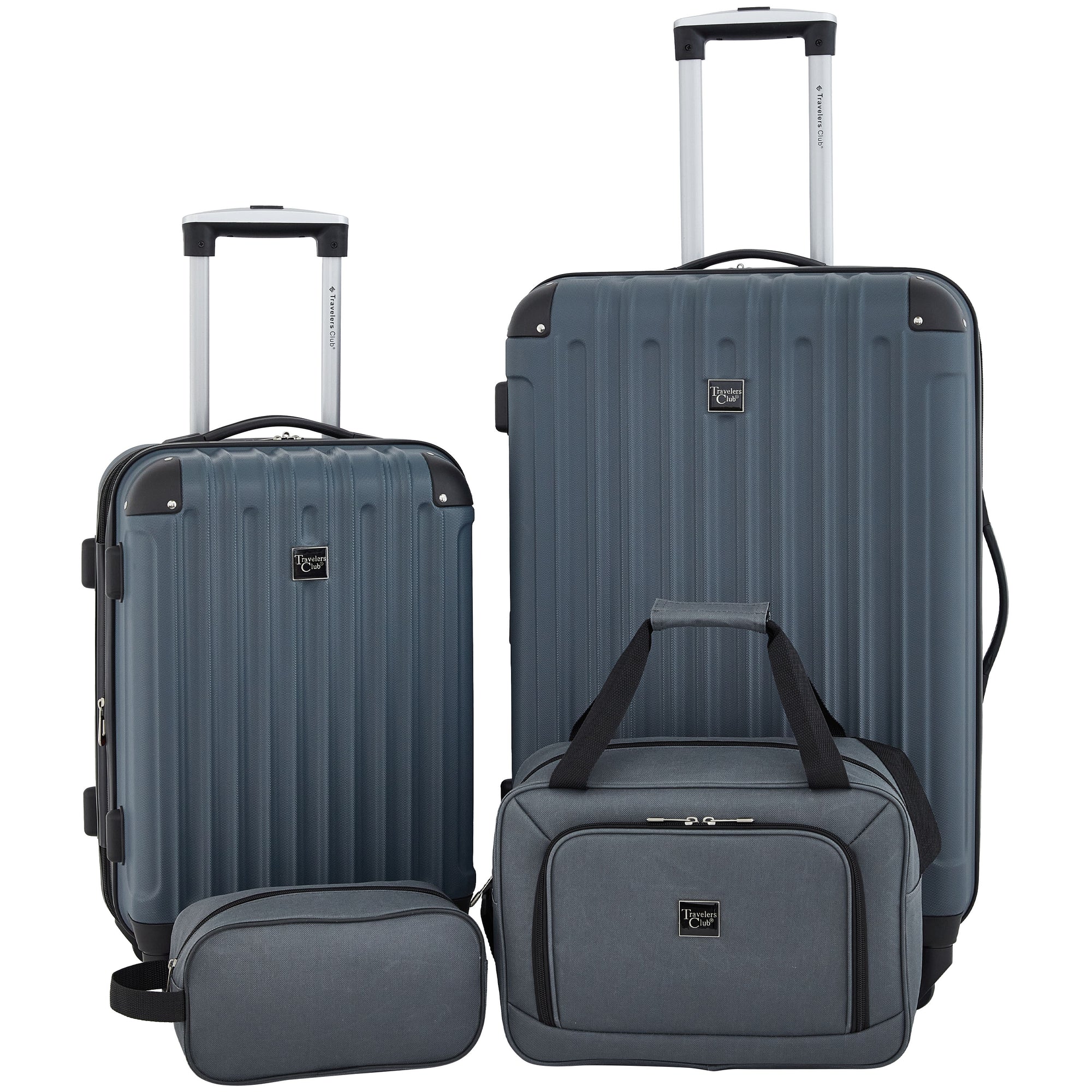 Travelers Club 4 Piece Midtown Hardside Luggage Set