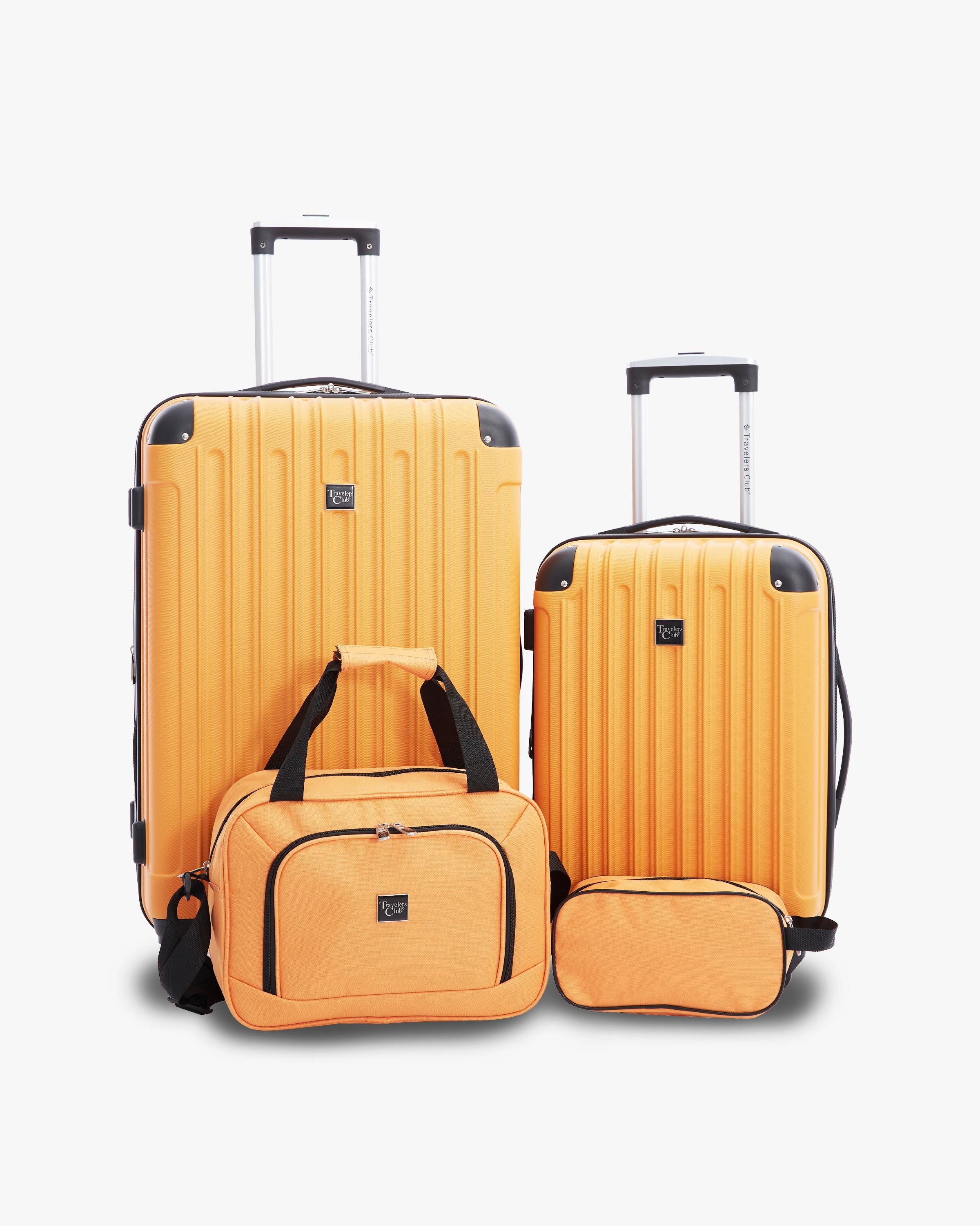 Travelers Club Midtown 4-Piece Travel Set – Travelers Club Luggage