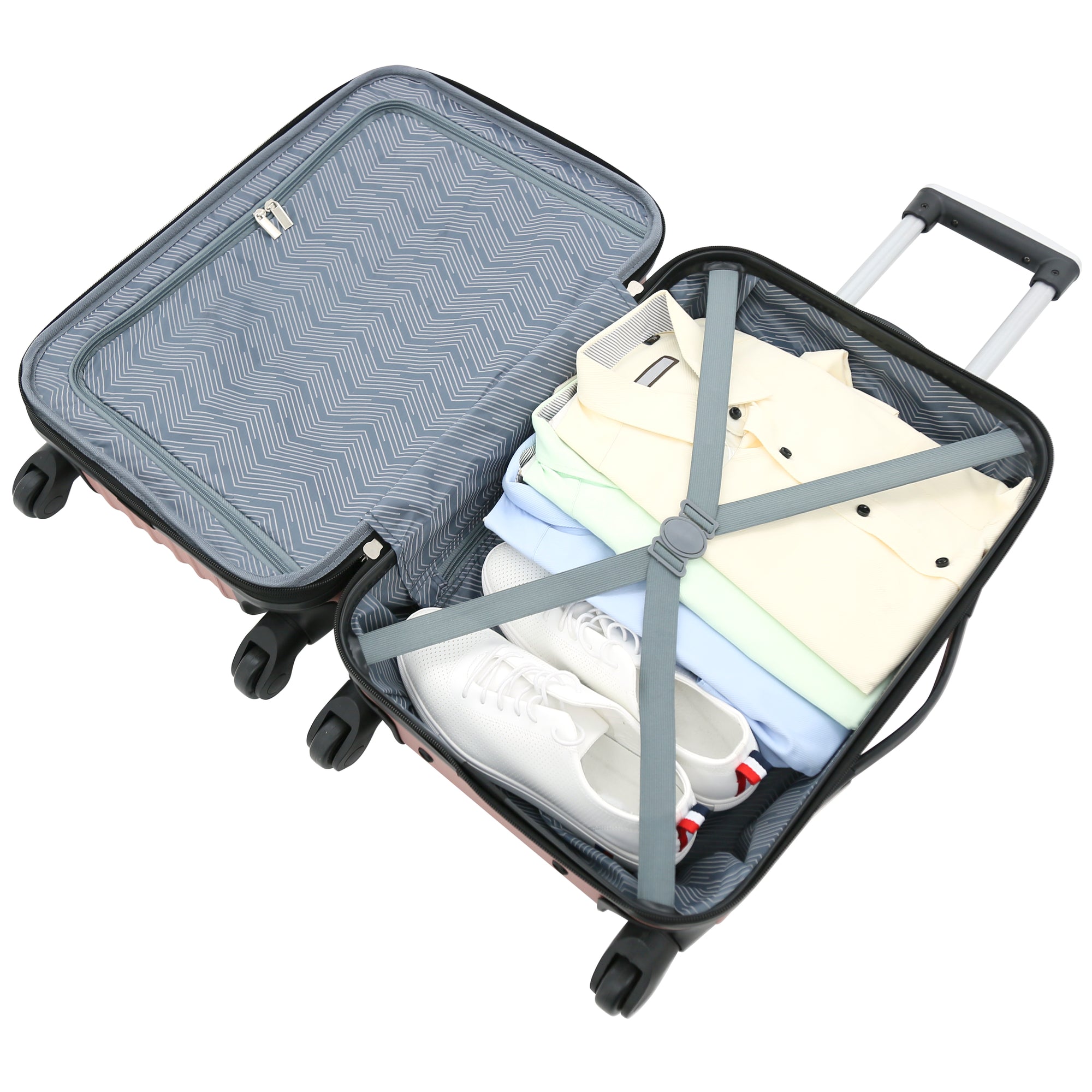 Travelers Club 4 Piece Midtown Hardside Luggage Set