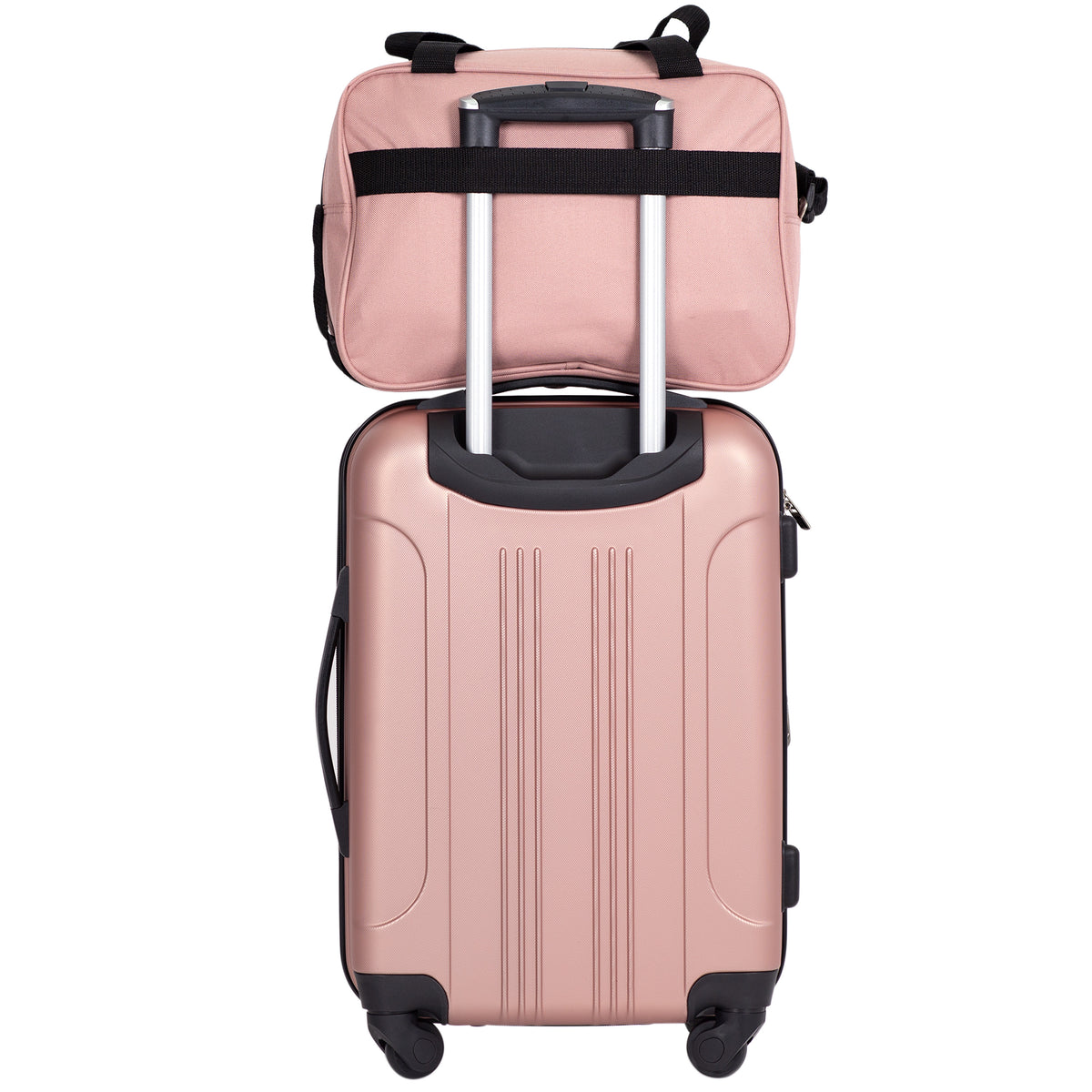 4 Piece Midtown Hardside Luggage Set – Travelers Club Luggage