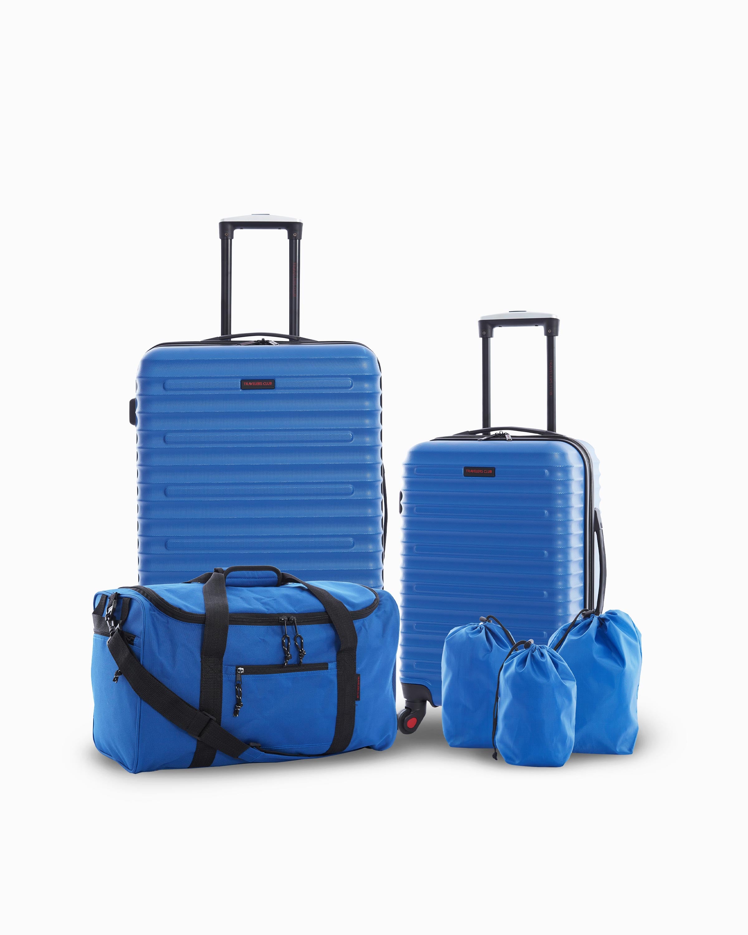 Travelers Club] Orion Luggage and Travel Accessories 6-Piece Set