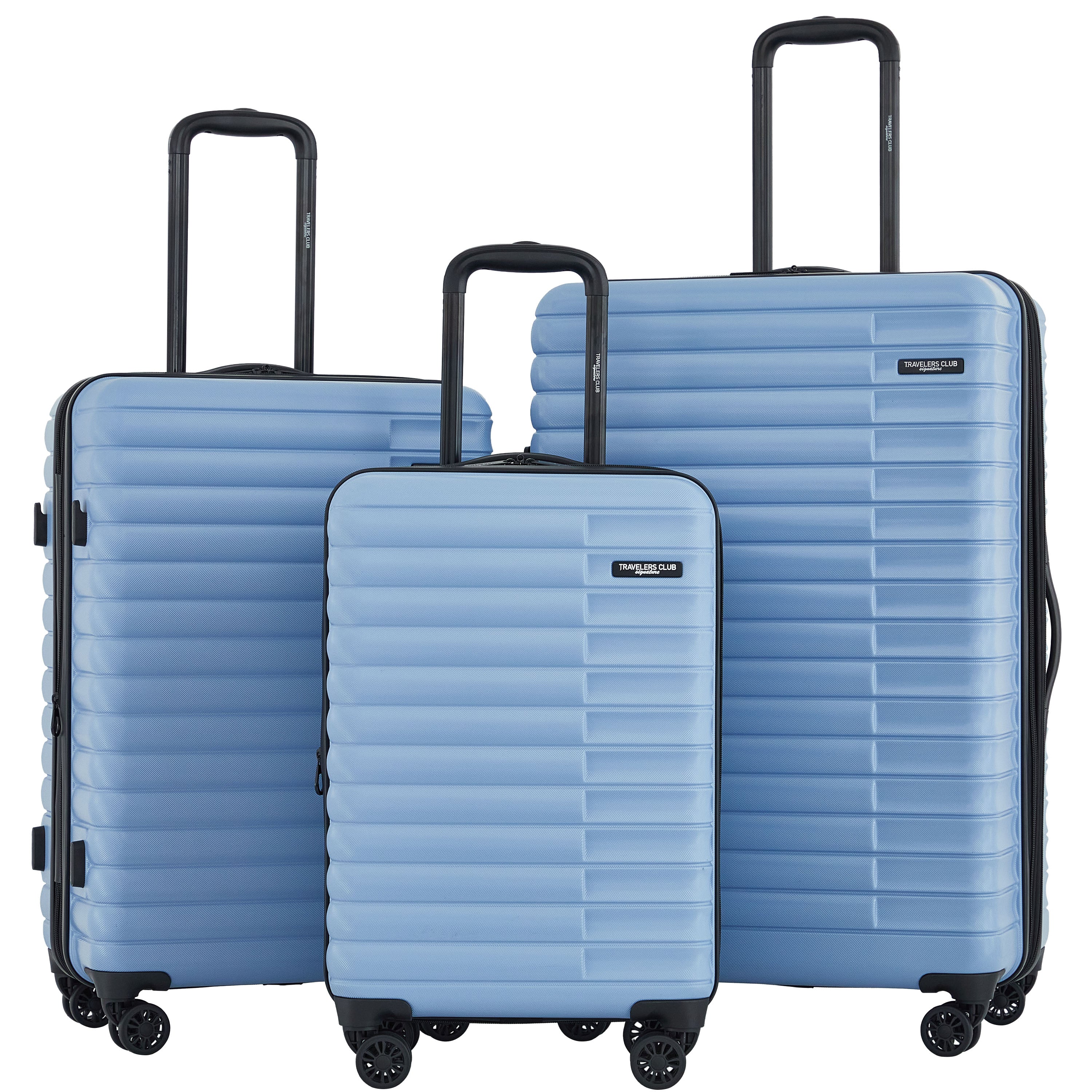 Travelers Club Providence 3 Piece Expandable Hardside Luggage Set