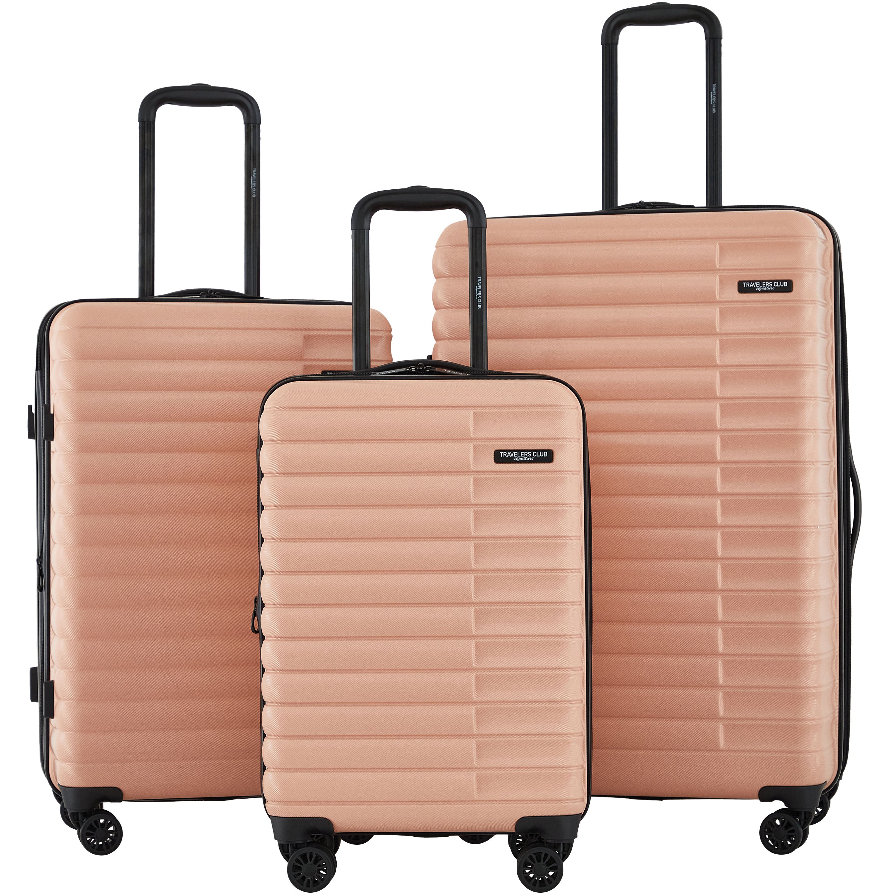 Travelers Club Providence 3 Piece Expandable Hardside Luggage Set