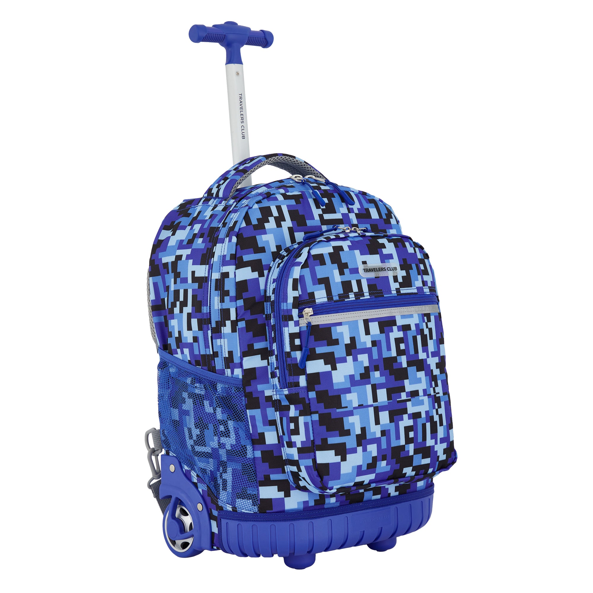 Travelers Club 4 Piece Rolling Backpack and Accessories Set