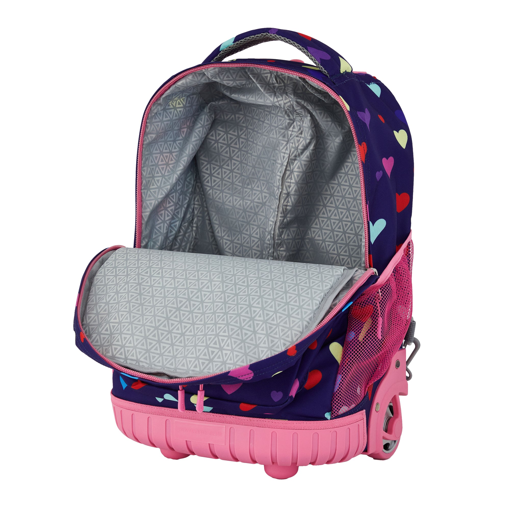 Travelers Club 4 Piece Rolling Backpack and Accessories Set