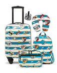Kids 5PC Luggage Set W/ 360° 4 Wheels Spinner System