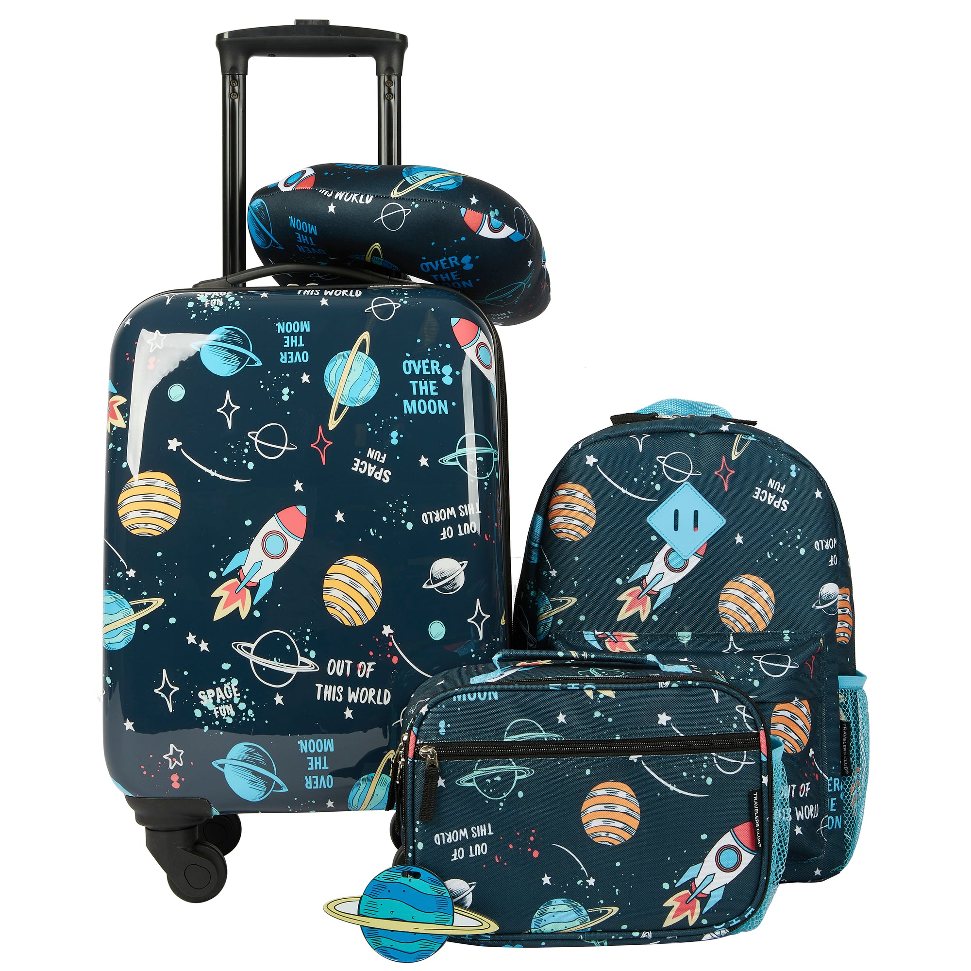 Travelers Club 5 Piece Kids&#39; Luggage Set