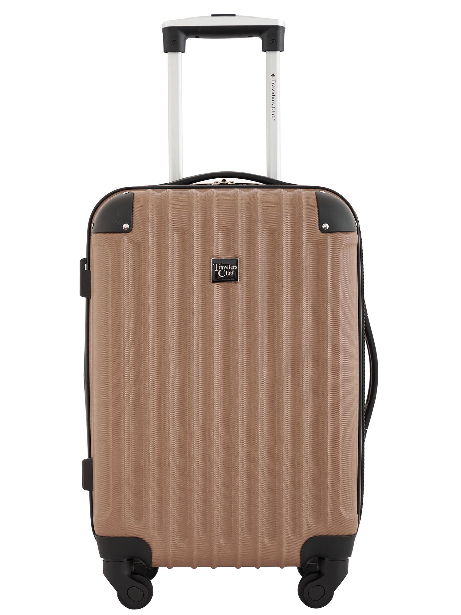 Travelers Club 4-Piece Hard Side Spinner Travel Luggage
