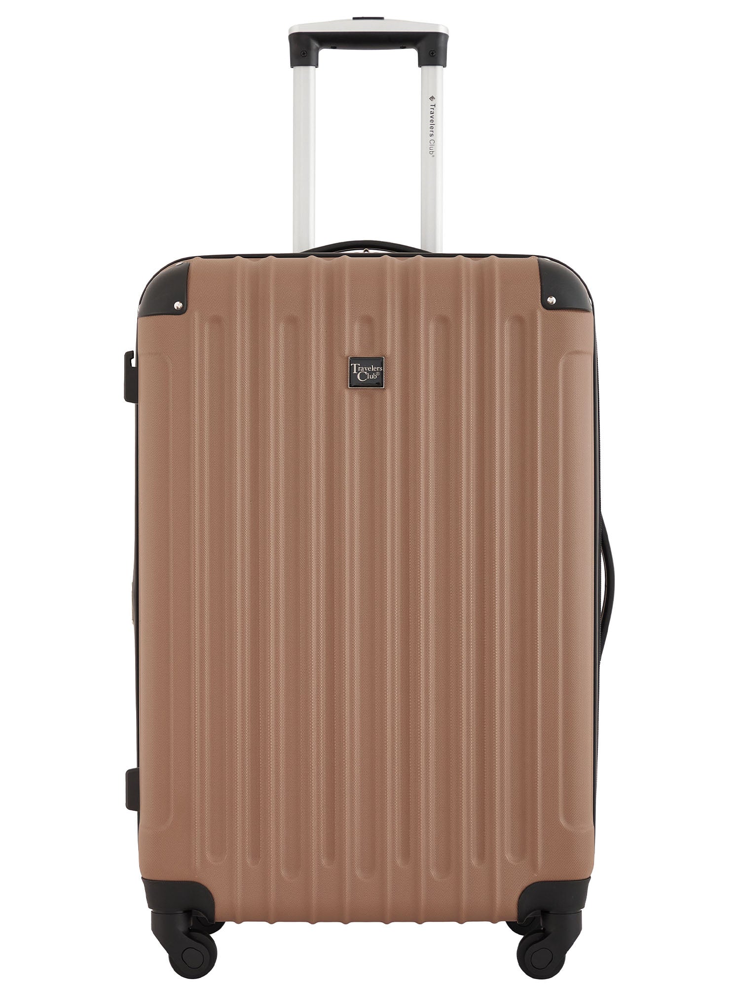 Travelers Club 4-Piece Hard Side Spinner Travel Luggage