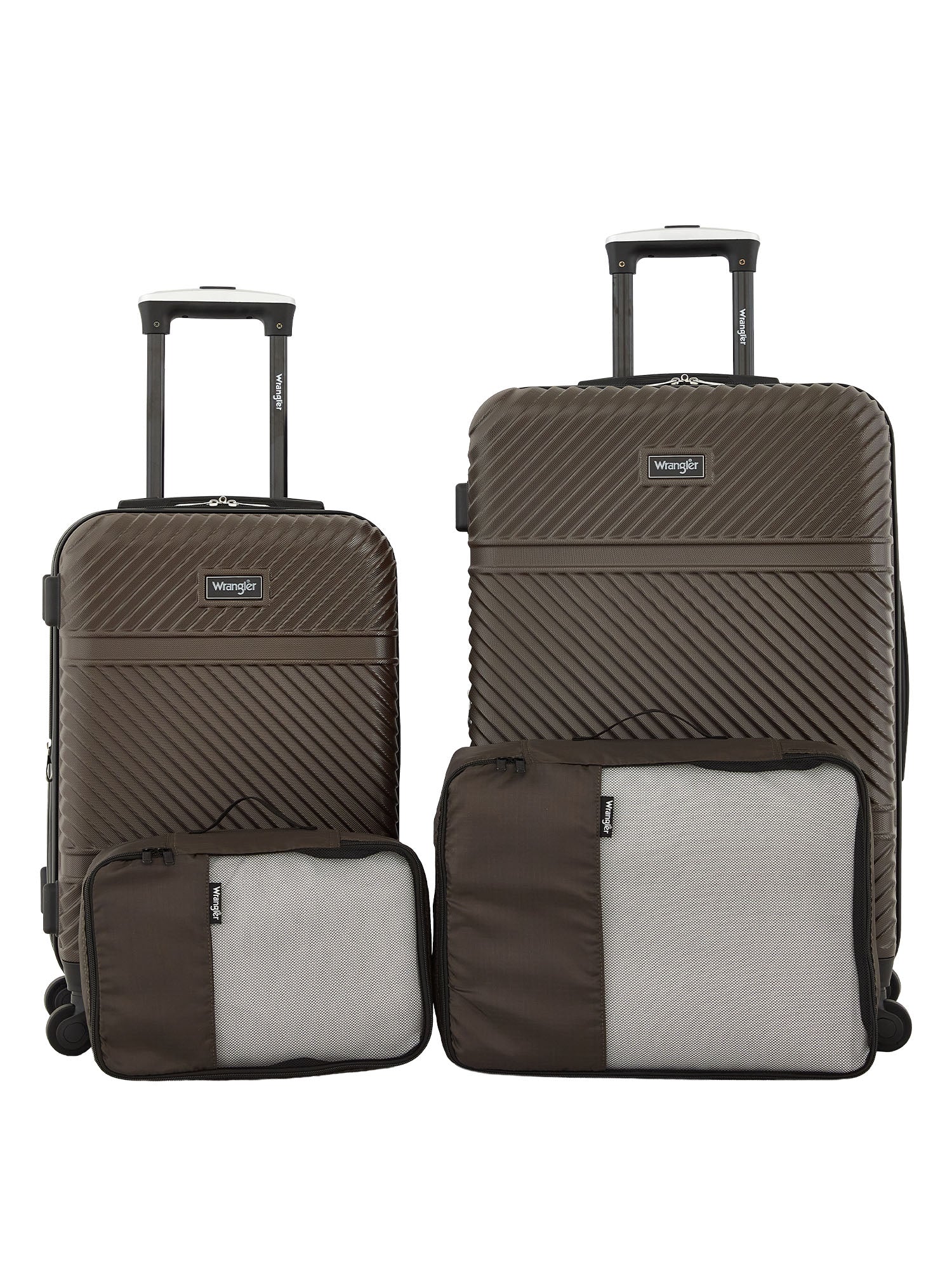 Wrangler 4-Piece Hardside Luggage Set