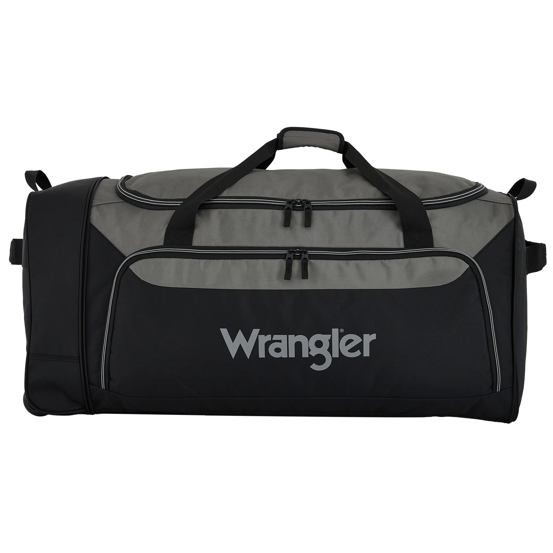 collapsible travel duffel bags Wrangler 36 inch Collapsible 3-Wheel Rolling Locker Duffel