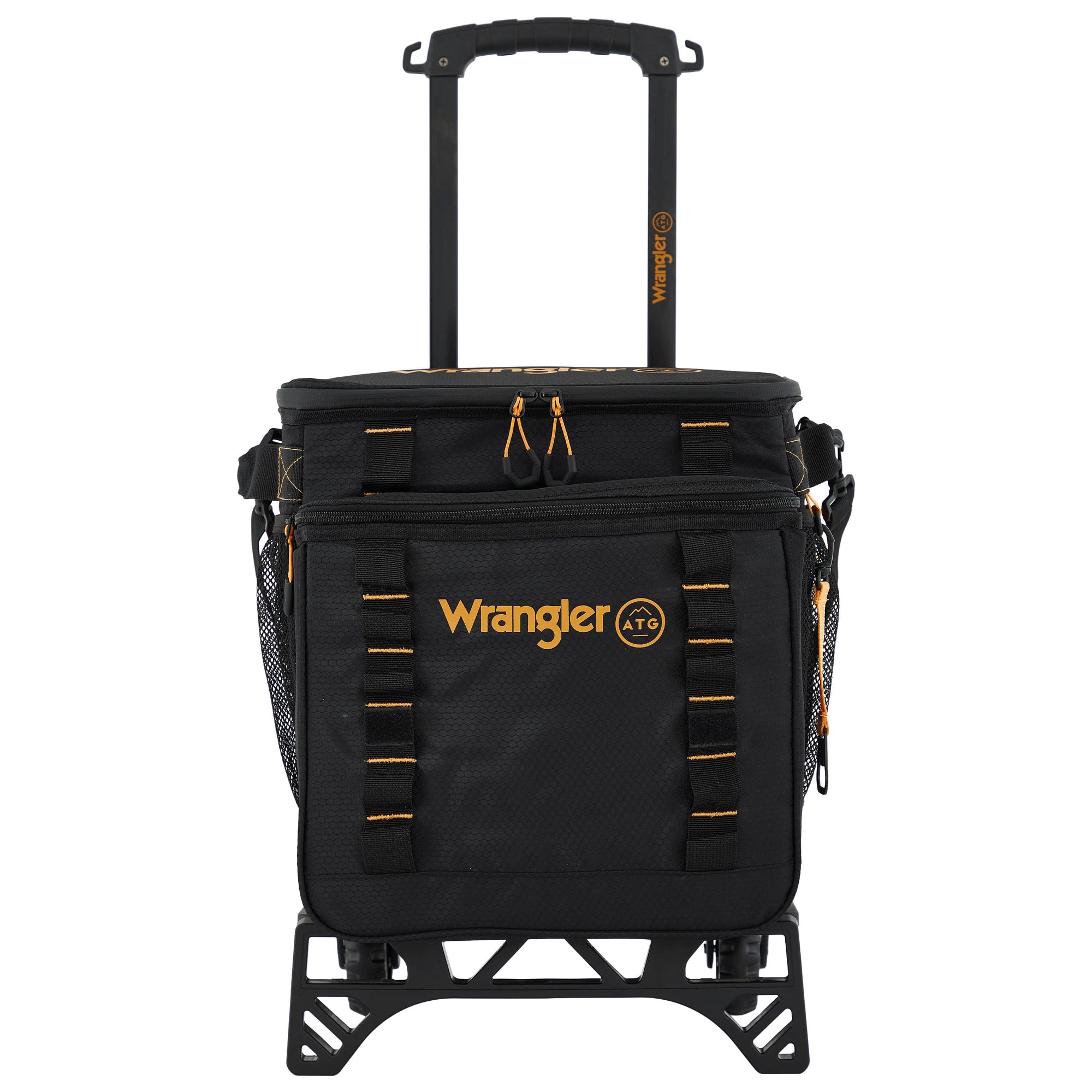 Wrangler ATG Cooper 38L Collapsible Cooler w/ Tri-Fold All-Terrain Cart