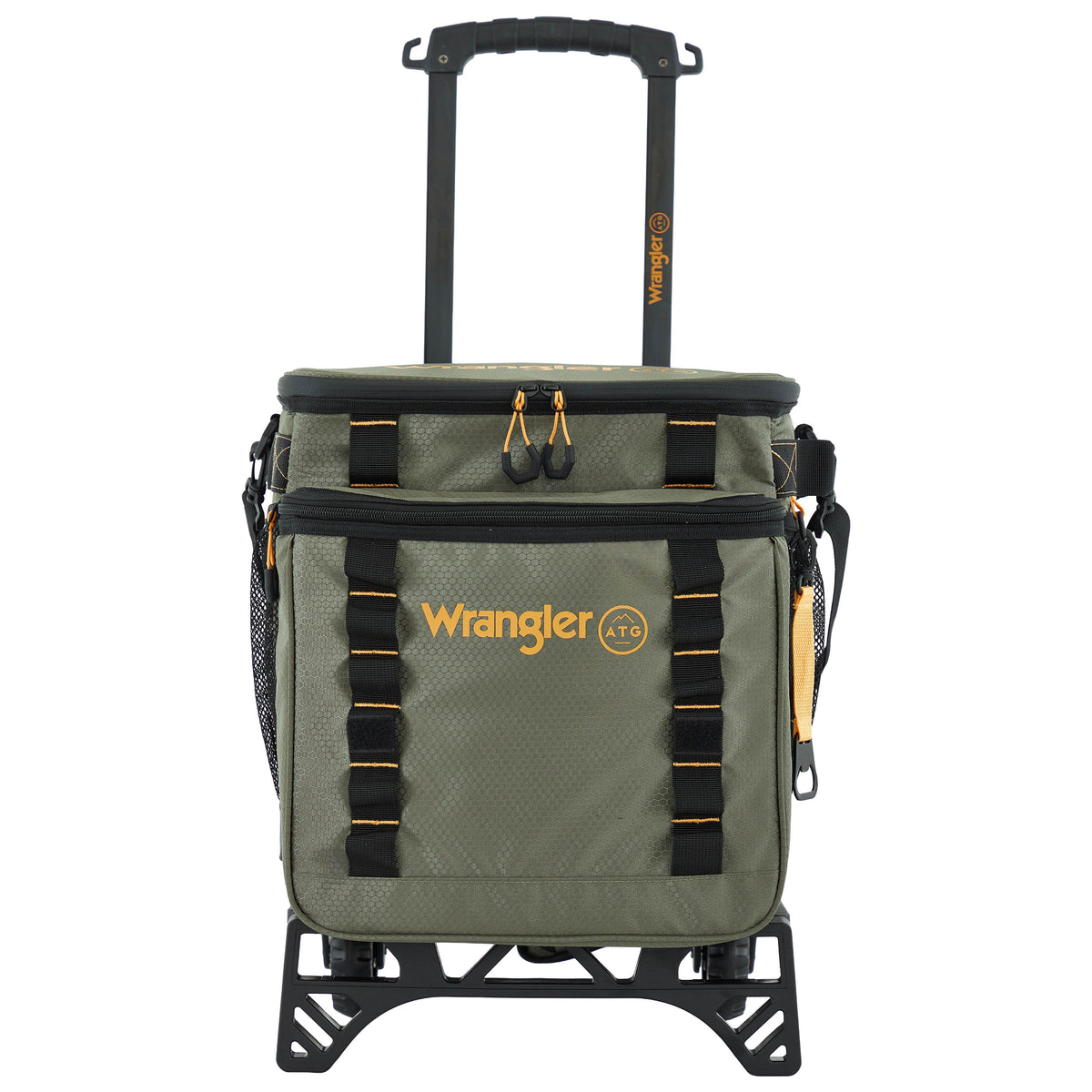 Wrangler ATG Cooper 38L Collapsible Cooler w/ Tri-Fold All-Terrain Cart