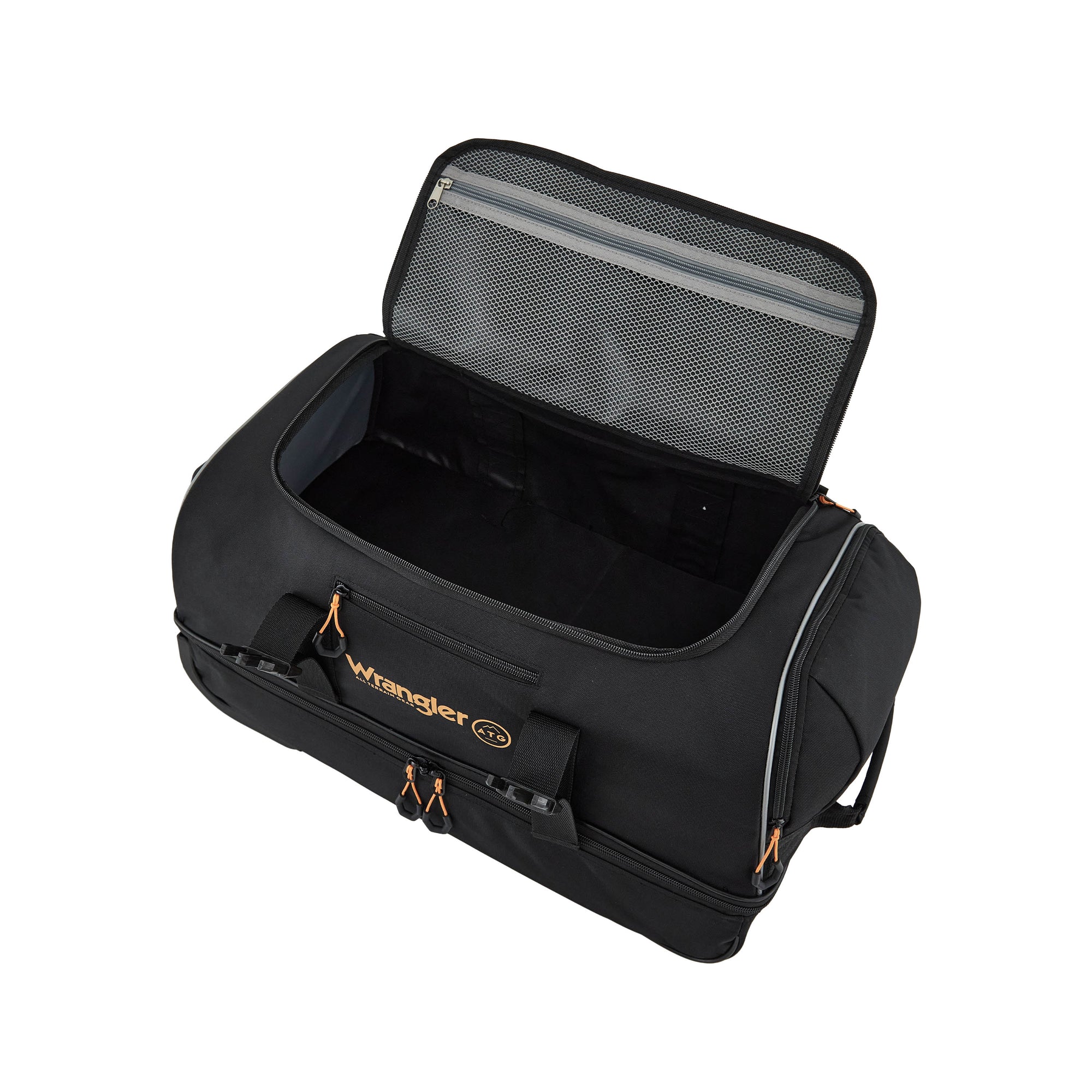 Compass 22 in. 2-Section Drop-Bottom Rolling Duffel