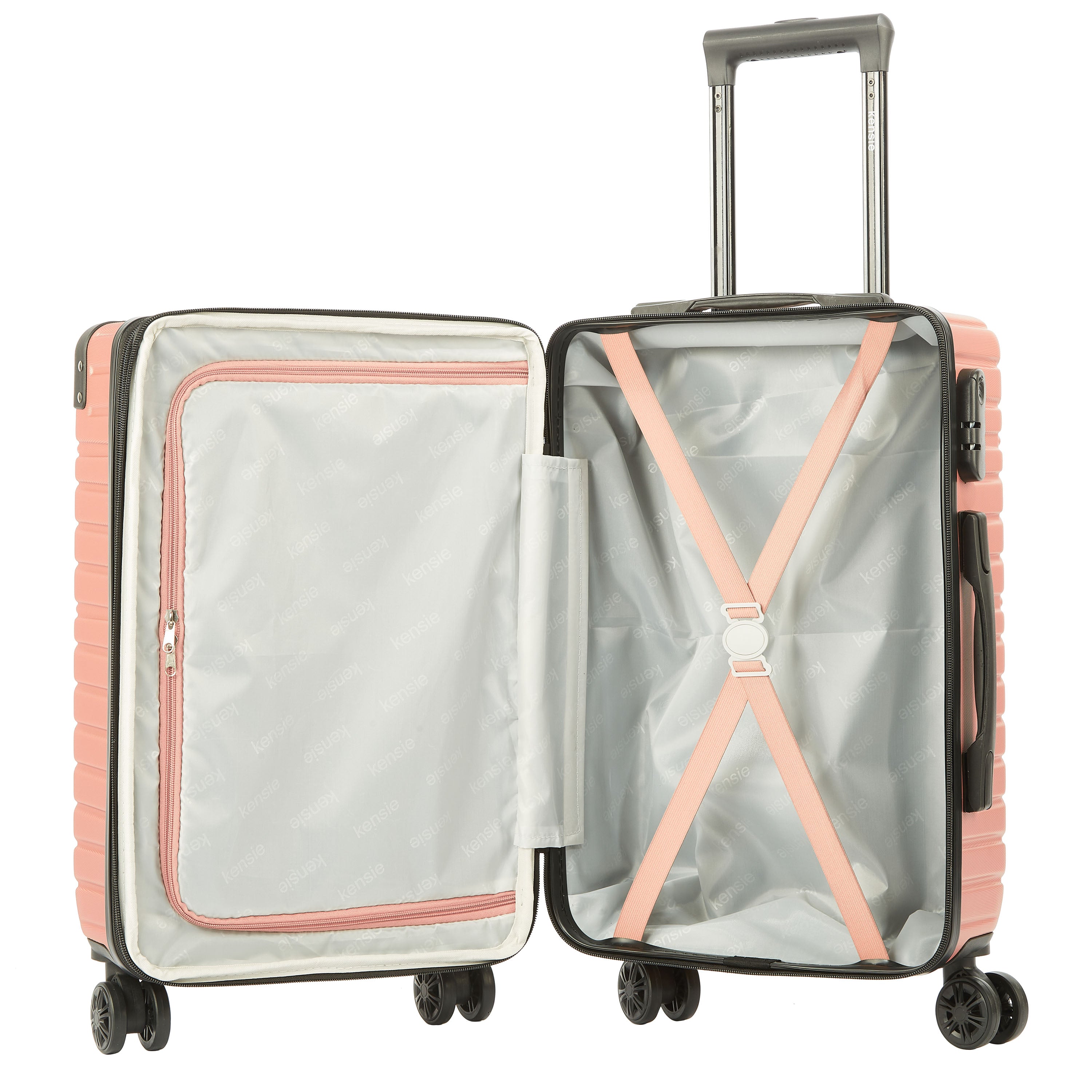 Kensie | Tigard Collection | 20in Expandable Hardside Carry-on With Lock 8 Wheels