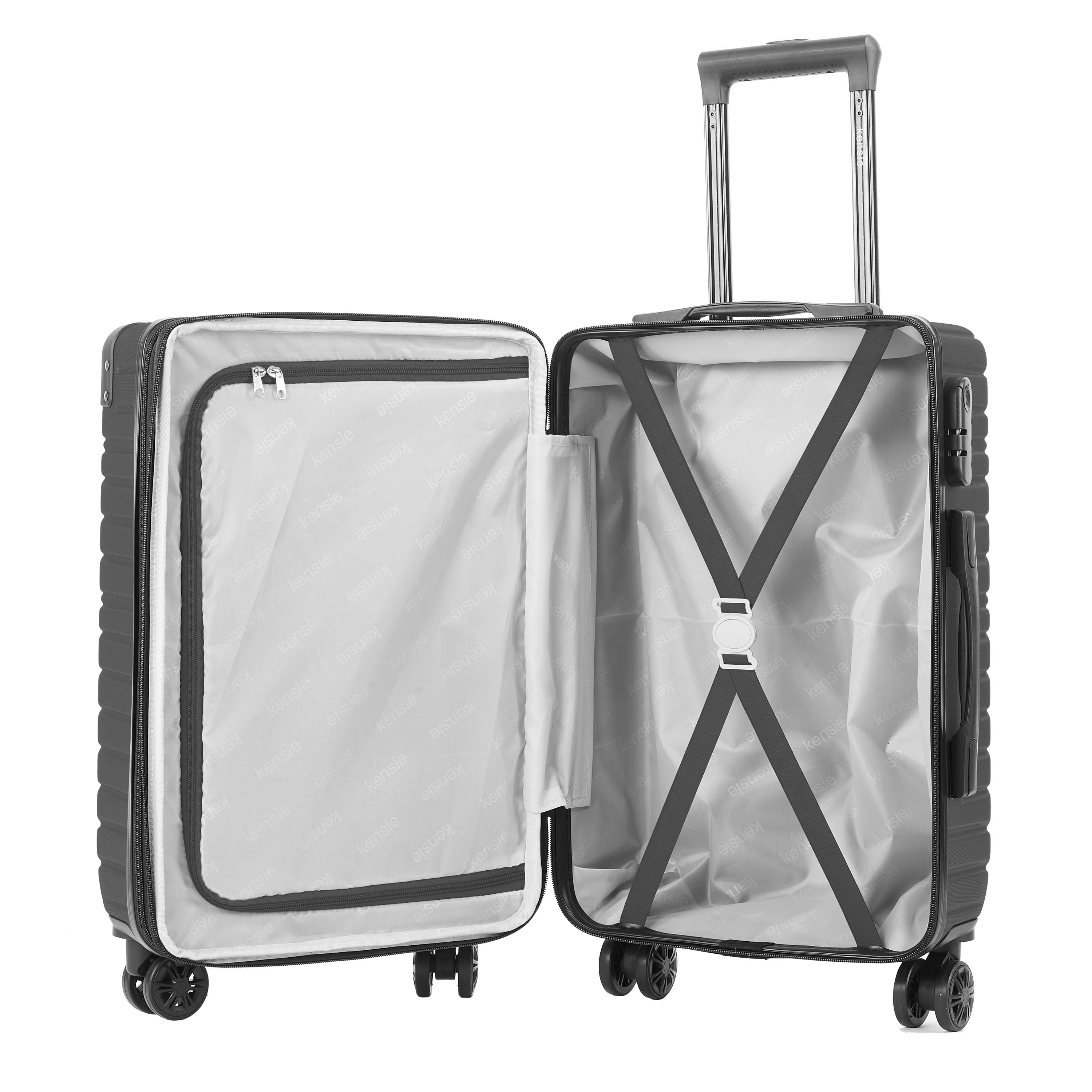 Kensie | Tigard Collection | 20in Expandable Hardside Carry-on With Lock 8 Wheels