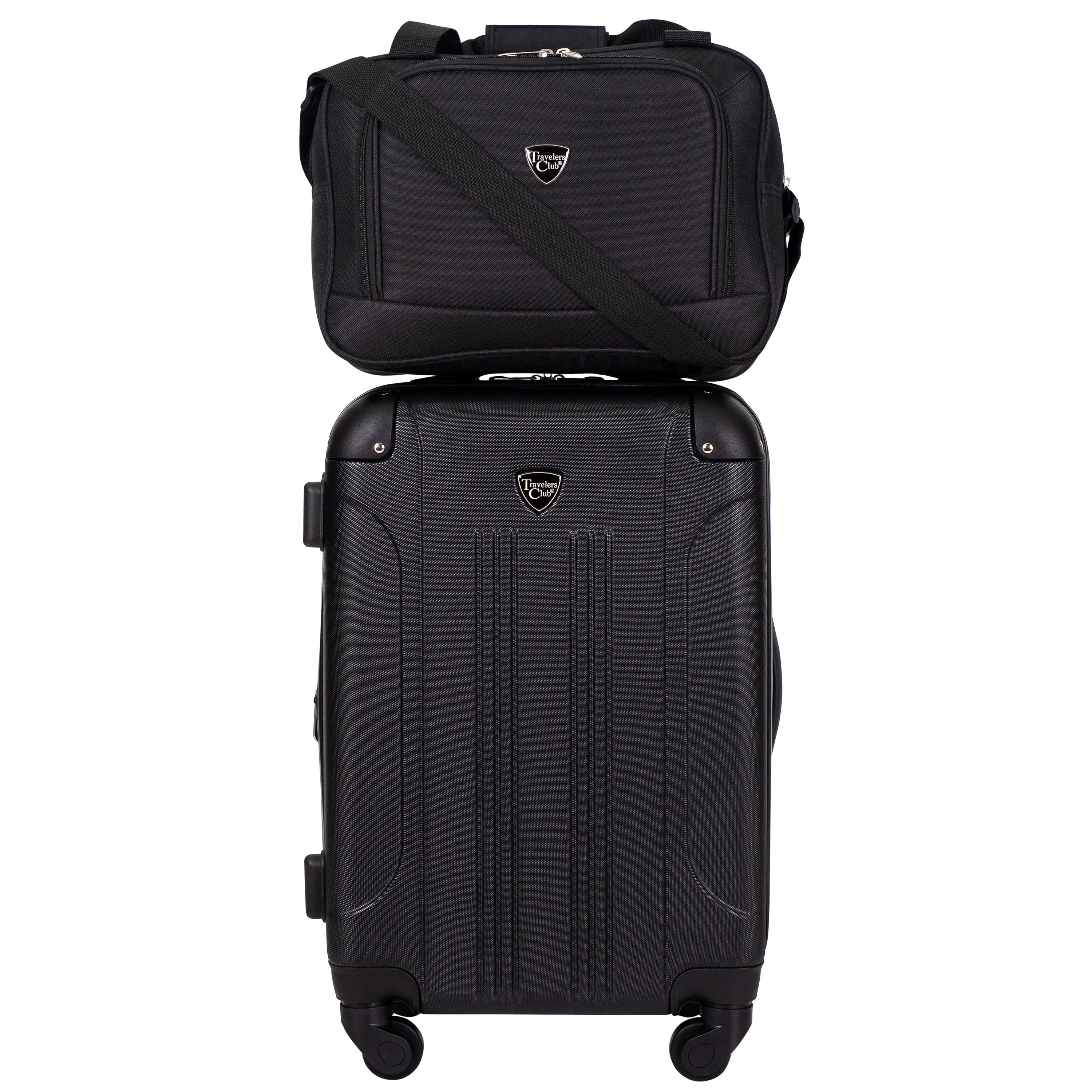 Travelers Club | Chicago Plus Collection | 3PCS Expandable Hard side Luggage value set